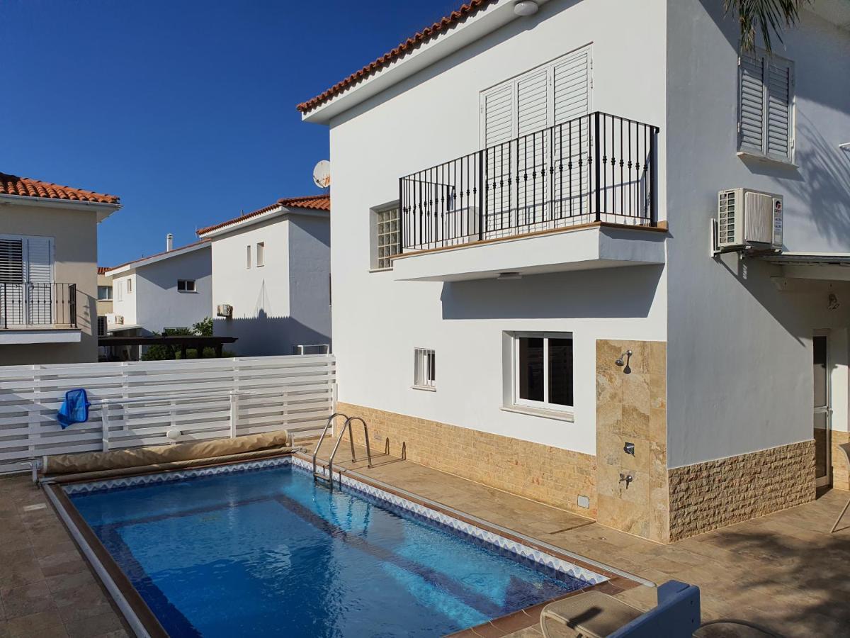 Protaras Sea View Villa With Private Pool Eksteriør billede